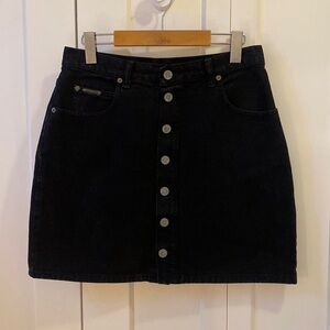 Vintage 90’s Calvin Klein Denim Skirt
